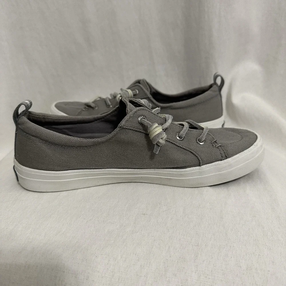 Sperry Womens‎ Crest Vibe Sneaker Grey STS99042 US Size 8 EU 39
